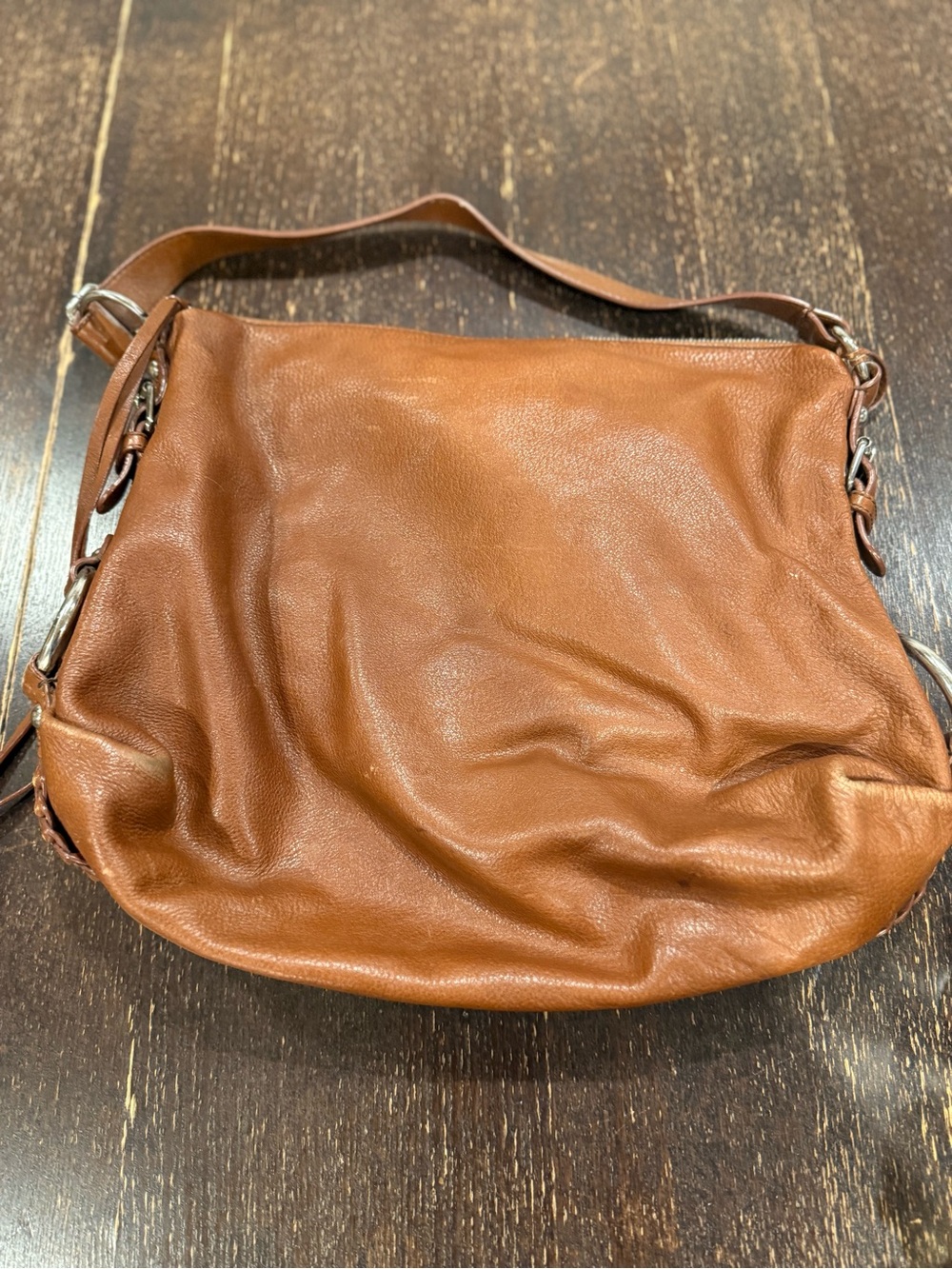 Banana Republic Classic Leather Shoulder Bag